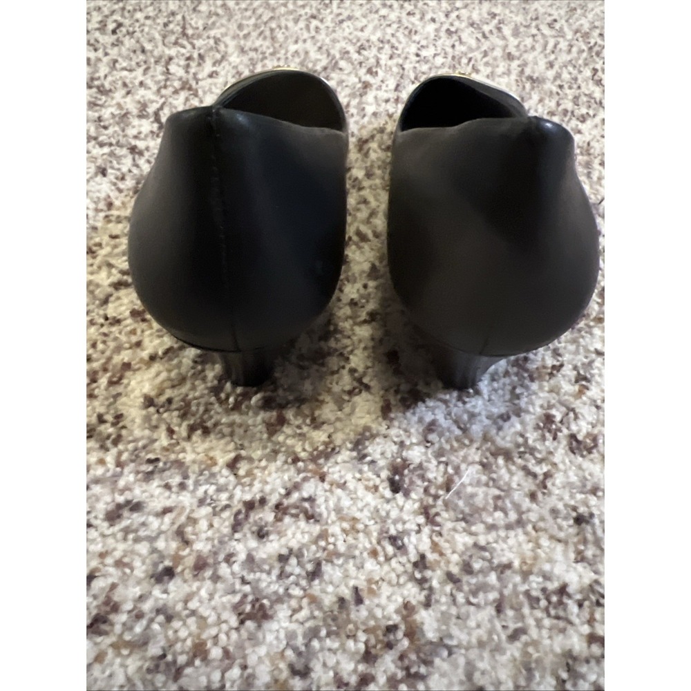 Tory Burch Designer Black and White 2" Wedges Heel Women's Shoes Sz 8 Great Cond - Picture 6 of 6